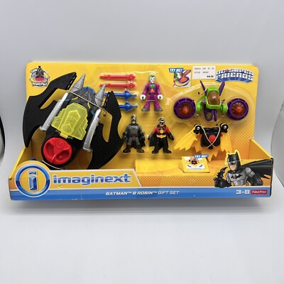 バットマン　セット Imaginext Batman & Robin Gift Set w/ Joker Jet Pack Glider Batwing