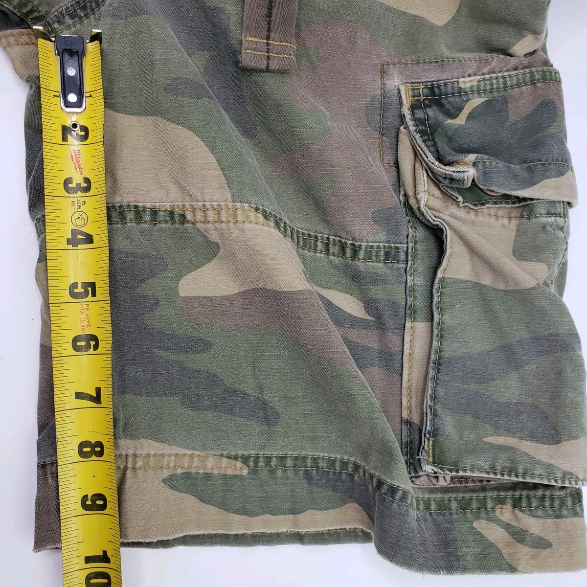 Abercrombie Fitch Cargo Shorts Heavy Drawstring Zip Woodland Abercrombie Fitch Cargo Shorts Heavy Drawstring Zip Woodland