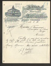 FECAMP (76) CONFECTIONS pour HOMMES & ENFANTS "AU PONT NEUF / G. COUTURIER" 1931