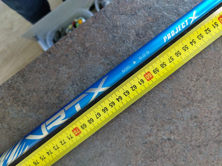 PROJECT X VRTX BLUE STIFF CALLAWAY DRIVER SHAFT PURED NOT OEM
