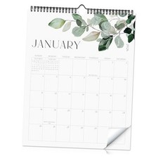 Aesthetic 2026 Wall Calendar - Runs from January 2026 Until July 2027 - The
