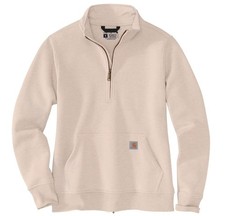 Carhartt Women's Clarksburg Quarter Zip Sweatshirt Pick a Size New w/ Tags