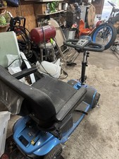 used 4 wheel electric mobility scooter, with electric tow lift to transport