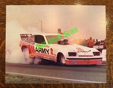 1976 Vintage Original Drag Racing Handout Don Prudhomme Army Monza Funny Car 1976 Vintage Original Drag Racing Handout Don Prudhomme Army Monza Funny Car