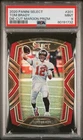 2020 Panini Select - Club Level Tom Brady #201 Maroon Prizm Die-Cut PSA 9
