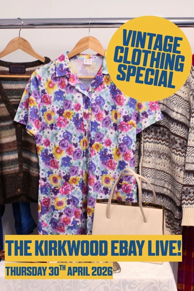Vintage Clothing Sale⭐£1 Start - Women's Dresses & More - THE KIRKWOOD 