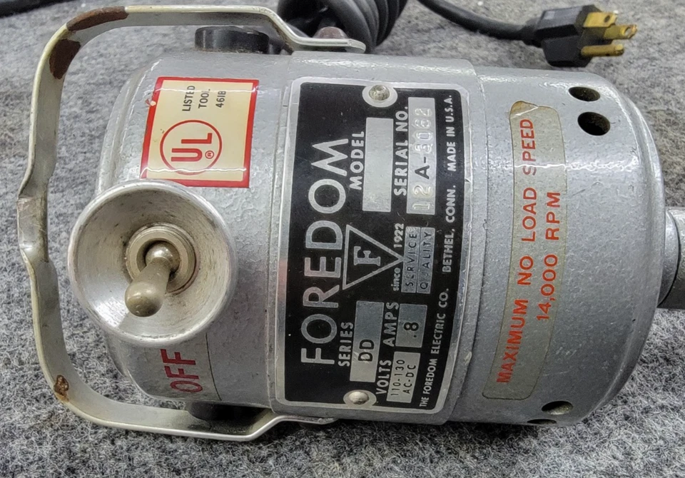 Herramienta giratoria de eje flexible Foredom de colección serie DD herramienta versátil Foto 2 de 4