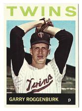 GARRY ROGGENBURK 1964 Topps Baseball # 258 Minnesota Twins Ex Plus - NM