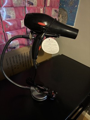Haartrockner Halter Ständer Neu im Karton Freisprecheinrichtung (Fön NICHT enthalten)