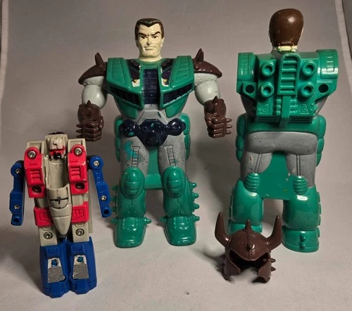 Vintage G1 Transformers Pretender Starscream Figure - Incomplete