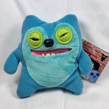 NEW Fuggler GREEDY GRINNER Plush Clip-On Keyring 2 Free Trading Cards