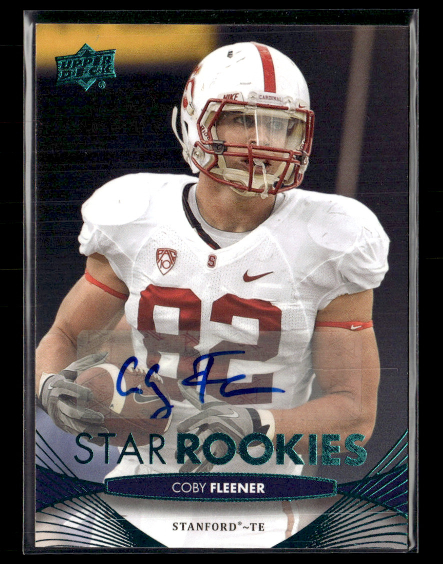 Coby Fleener 2012 Upper Deck RC Auto