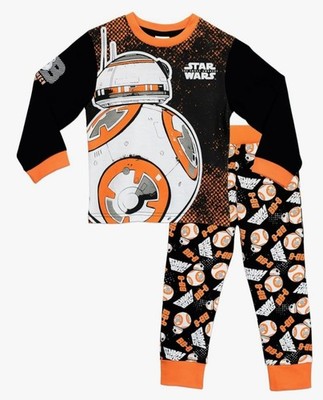 Star Wars Schlafanzug BB8 Jungen Schlafanzug Langarm 100% Baumwolle ALTER 7-8