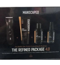 Manscaped The Refined Package 4.0 Rechargeable Men's Shaver Kit - 86166359...