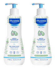 Mustela Baby Gentle Cleansing Gel - Baby Hair  Body Wash, 25.35 fl oz, 2-pack