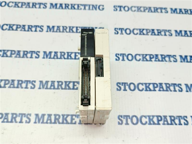 Mitsubishi FX2NC-16EX FX2NC16EX Programmable Controller 24VDC w/ FX2NC-CNV-IF