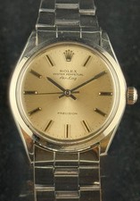 Rolex Air-King Date 5500 Precision Automatic Unisex Wristwatch 34mm