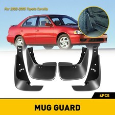 4pcs Car Mud Flaps Splash Guard Fender Mudguards For 2002-2005 Toyota Corolla Us 4pcs Car Mud Flaps Splash Guard Fender Mudguards For 2002-2005 Toyota Corolla Us