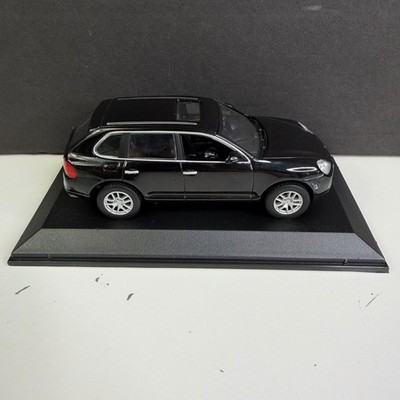 1/43 Porsche Cayenne S Turbo Miniature Model Black Dealer Official