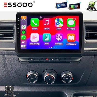 für Renault Master 3 2019-2023 10'' Auto Radio 4+64GB Navi Carplay Android 15 GPS