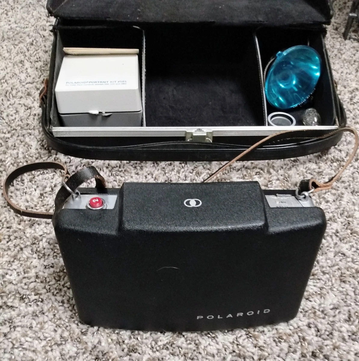 Polaroid Leather Case In Vintage Instant Cameras for sale - eBay