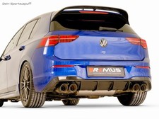Remus Racing-Komplettanlage ab OPF VW Golf 8 R je 2x102mm BLACK
