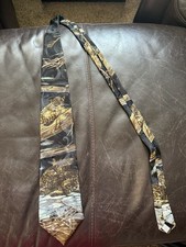 Lost Kingdom Men's Leopard Safari Neck Tie 57" Long, 4" Wide, Made in USA