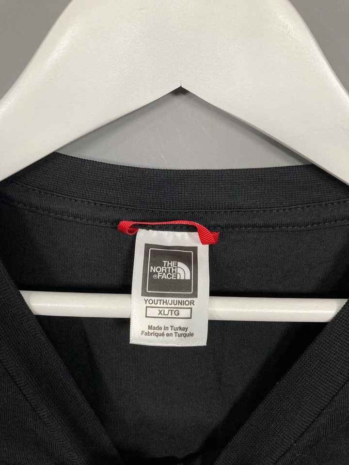 THE NORTH FACE LONG SLEEVE T-Shirt - XL - Black - Great Condition - Boy’s - Image 2 of 4