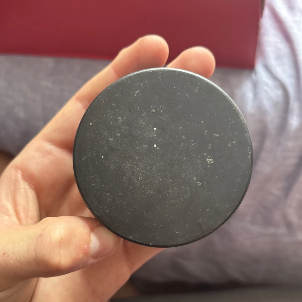 Unsigned Edmonton Oilers Vintage WHA Puck SKU #123623 - Image 4 of 4