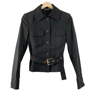 Auth GUCCI 153744 Veste noire pour femme
