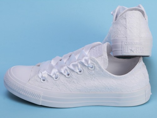 ivory wedding converse