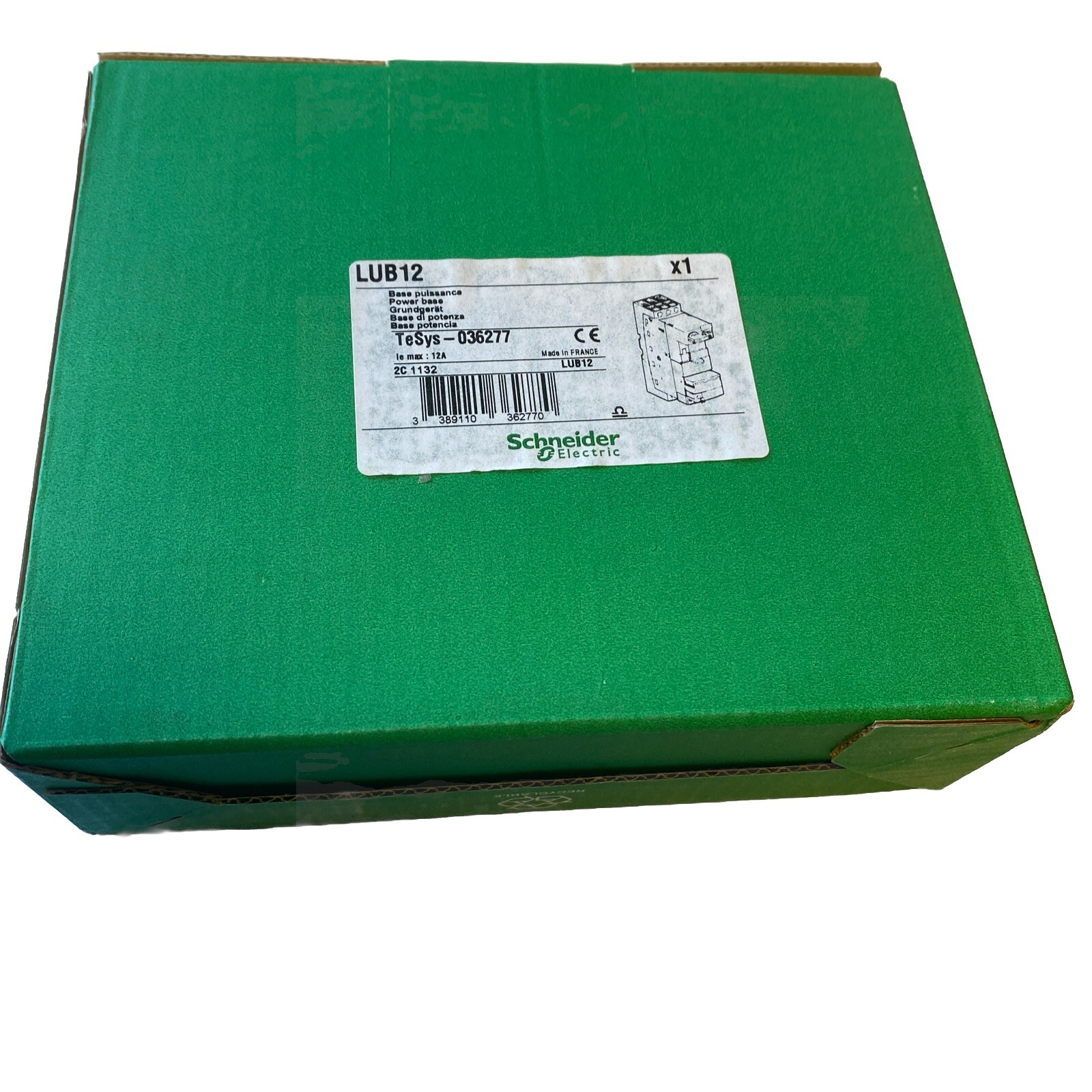 Schneider Electric TeSys U Basic Unit LUB12 (036277) - NEW & Original Packaging