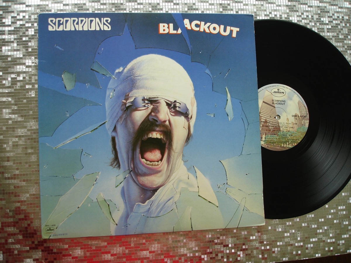 Scorpions Blackout Vintage LP w/No One Like You Single