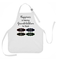 Grandmother Apron, Happiness is Having Grandchildren to Feed, Grandma Apron