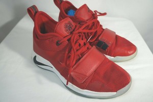 paul george shoes kids red