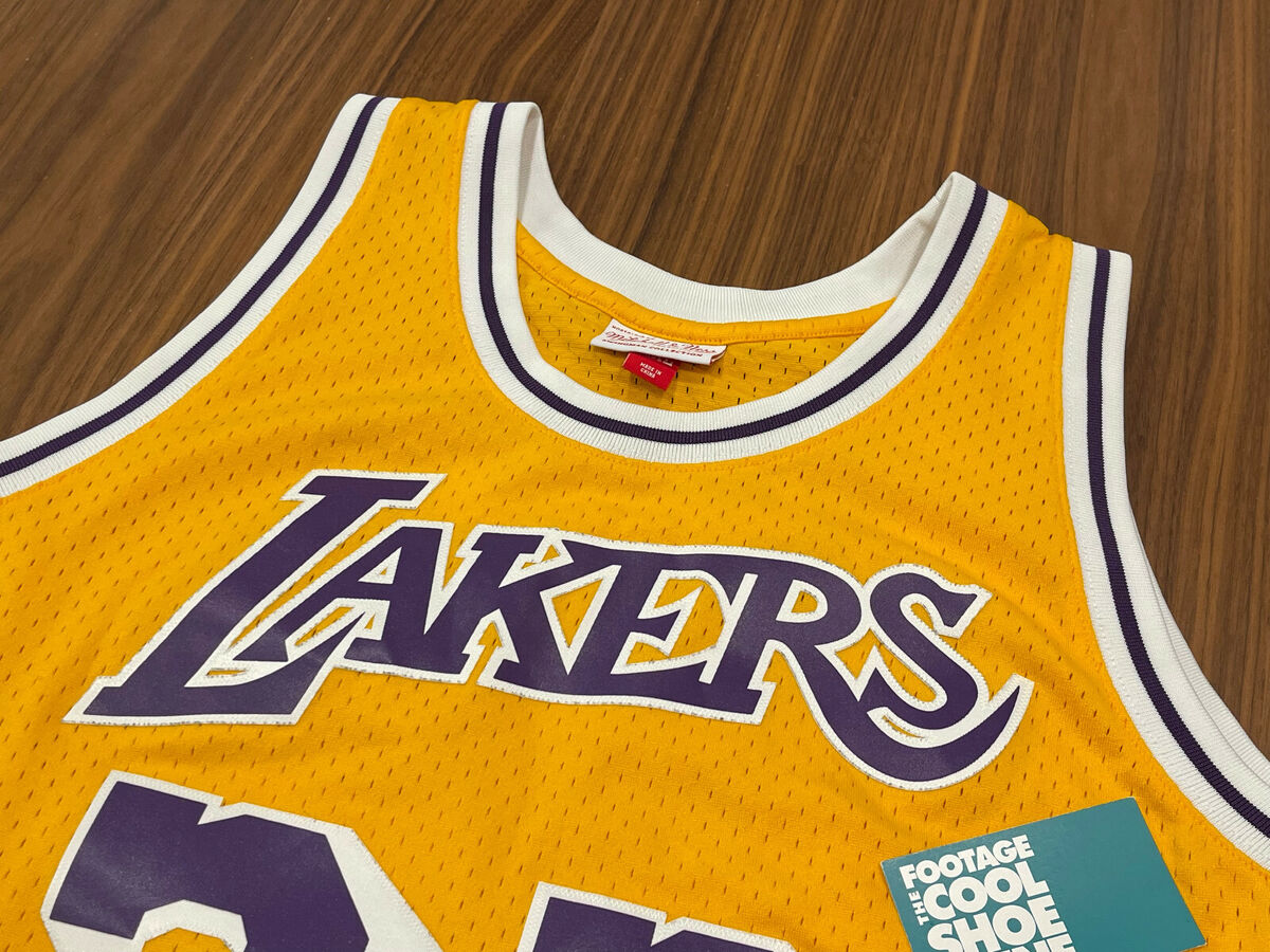 Mitchell & Ness NBA Lakers Magic Johnson Swingman Tank In Yellow