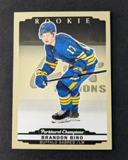 2022-23 Parkhurst Champions #265 Brandon Biro Rookie Card Buffalo Sabres