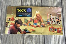 Vintage 1967 Mattel Toc  l Replacement Piece Part Booklet Only
