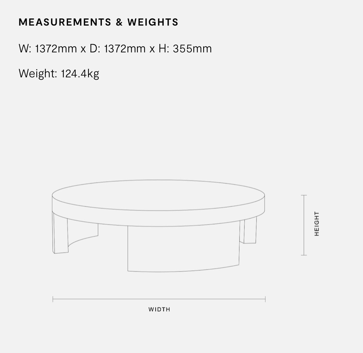 BRAND NEW COCO REPUBLIC ROUND COFFEE TABLE CALACATTA MARBLE RRP 5495 eBay