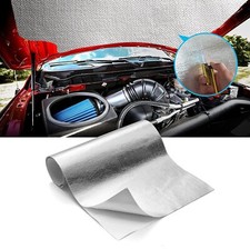 Aluminized Heat Shield Thermal Barrier Adhesive Backed Heat Blanket 20''X 40''