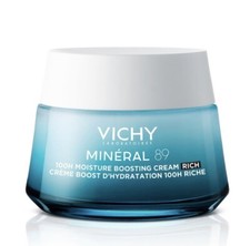 Vichy Mineral 89 100HR Rich Hydrating Cream 50ml (FRAGRANCE FREE)FOR DRY SKIN