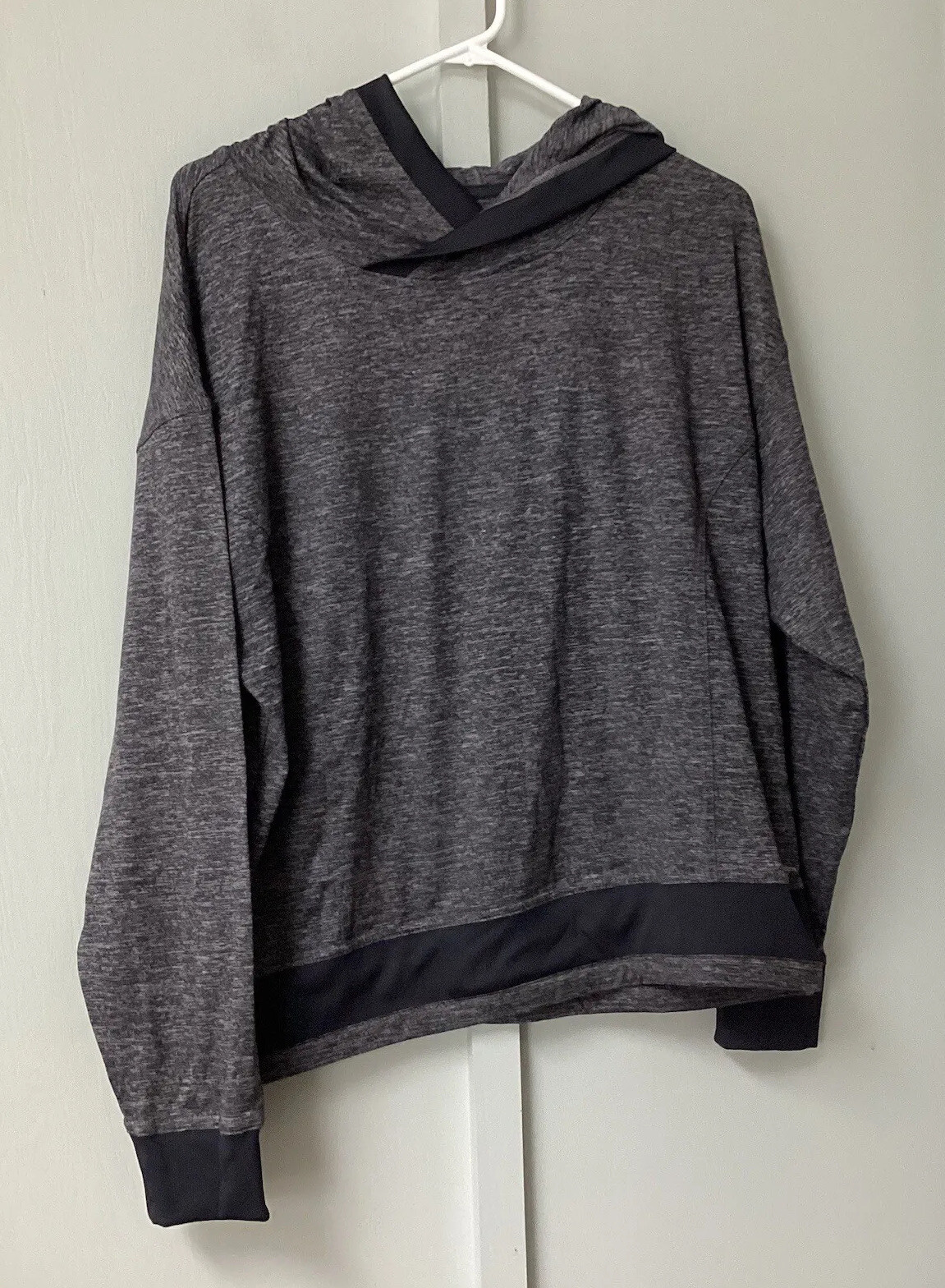 Mondetta Performance Size Large Dark Gray Hoodie … - image 3