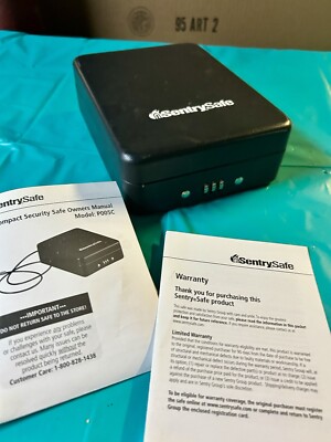 SENTRY SAFE Keep Safe Compact Safe P005C 0.05 Cu Ft Combination Lock