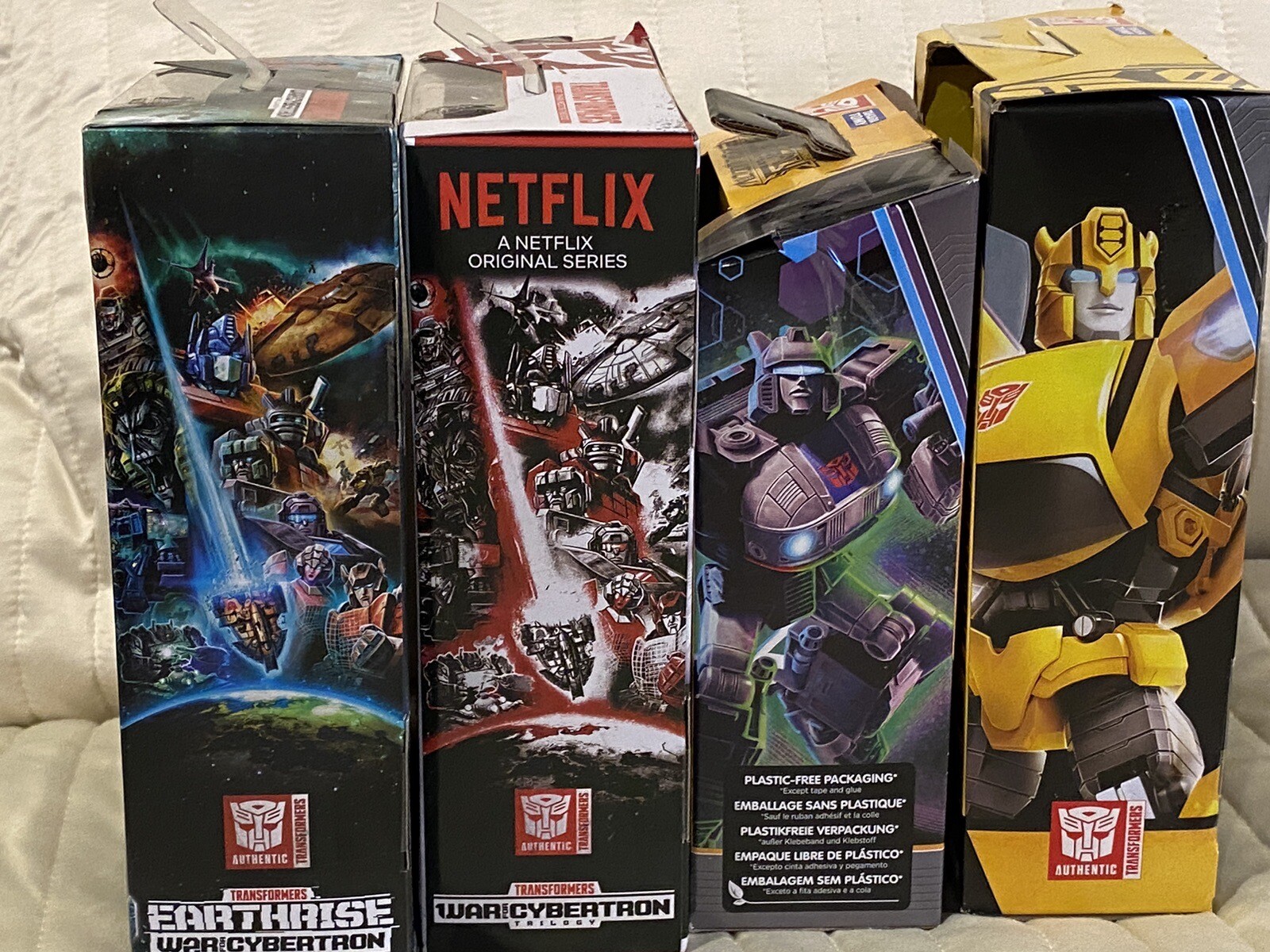 TRANSFORMERS NETFLIX BUMBLEBEE WAR FOR CYBERTRON EARTHRISE CLIFFJUMPER WFC G1 eBay