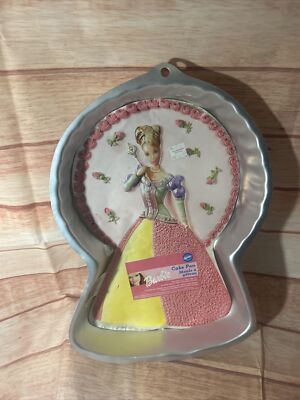 VTG Wilton  Barbie Princess Cake Pan 2105 - 8900 Mattel . 2000 Dreamtime Queen