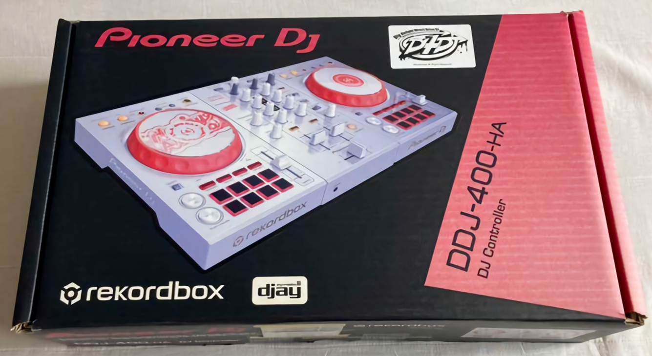 Pioneer DJ Controller DDJ-400-HA Happy Around! D4 DJ Collaboration Model  Limited