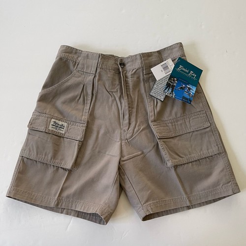 Bimini Bay Outfitters Cargo Men's Shorts Stoned Washed 100 Cotton