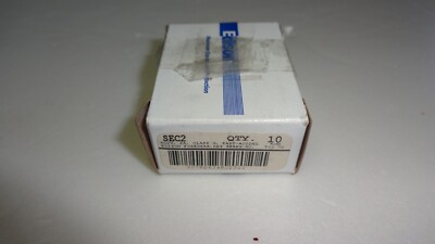 New Box of 10 Edison, SEC2, 600 Volt 2 Amp, fast Acting Class G Fuse