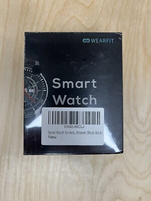 Women s Wearfit Smart Watch for IOS 8.4 & Above, Android 4.4 & Above Black/Black