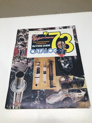 VINTAGE 1973 HONEST CHARLEY HIGH-PERFORMANCE AUTO BUYERS GUIDE CATALOG